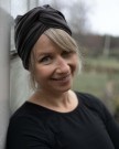 Mørk grå bambus turban thumbnail