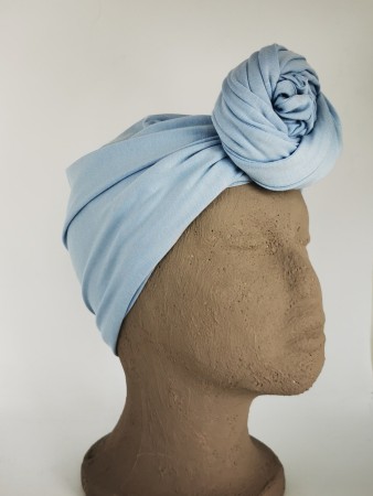 Blåklokke bambus turban
